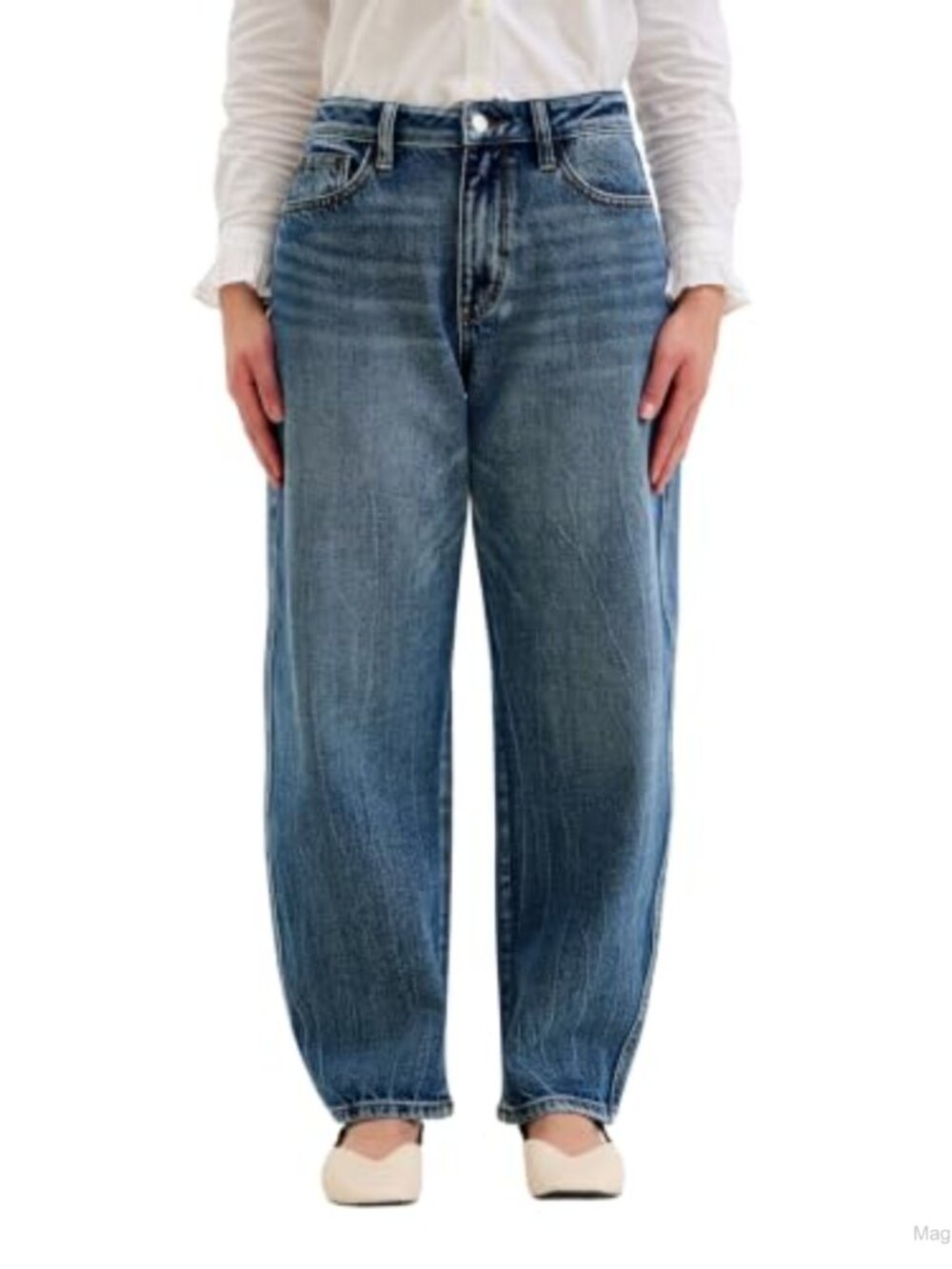 High Rise Petite Rigid Magic Marlow Arc Jeans Stretch Cotton